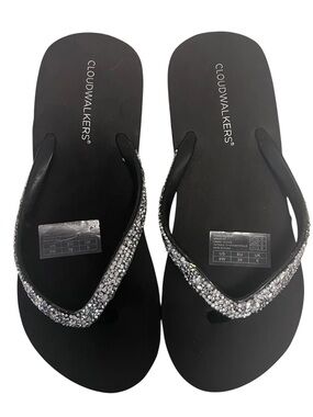 Cloud Walker Flip-Flops – Size 8 Wide – NWT ☁️